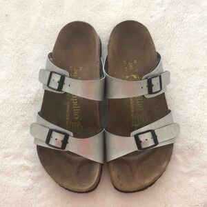 Birkenstock Papillio sandals silver